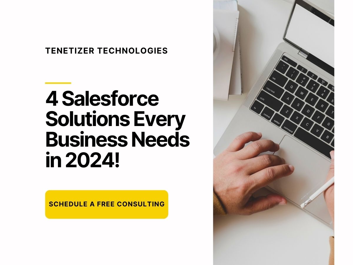 Tentizer Technologies _ 4 Salesforce Solutions Every Business Needs in 2024