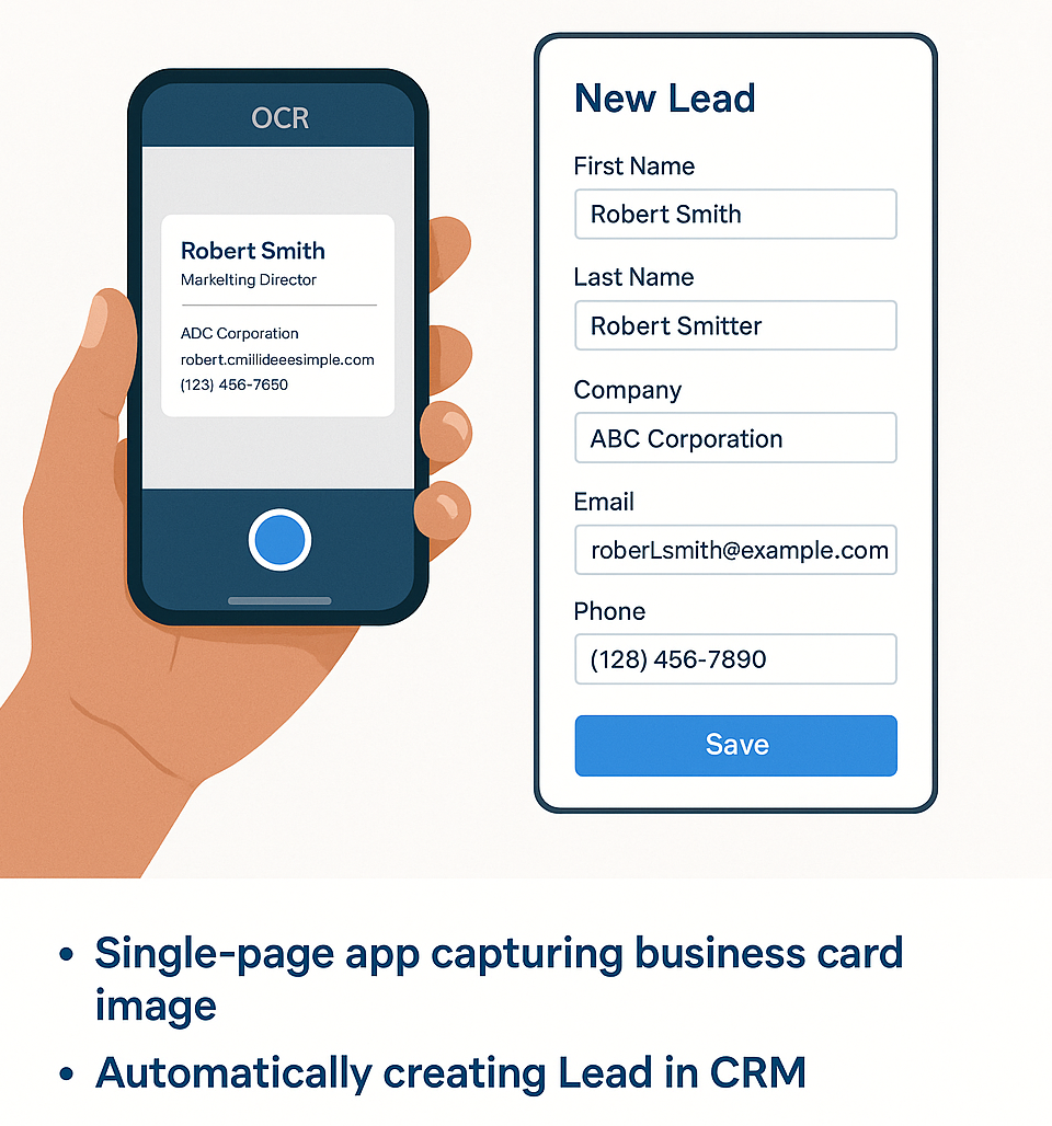 Transforming Event Networking: From Business Cards to Salesforce Leads in Seconds